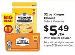 JayC Kroger Mexican Style Blend Cheese offer