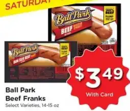 JayC Ball Park Beef Franks offer