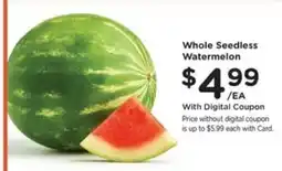 JayC Whole Seedless Watermelon offer