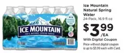 JayC Ice Mountain Natural Spring Water offer