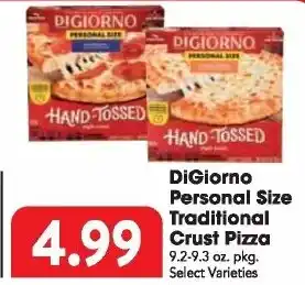 DiGiorno Personal Size Traditional Crust Pizza