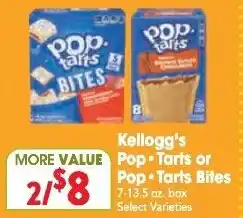 Great Valu Markets Kellogg's Pop-Tarts or Pop-Tarts Bites offer