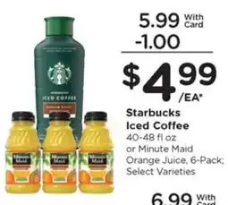 JayC Starbucks Iced Coffee offer