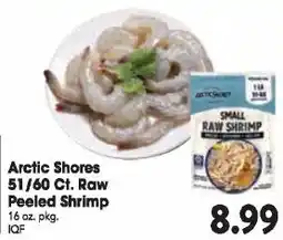 Great Valu Markets Arctic Shores 51/60 Ci. Raw Peeled Shrimp offer