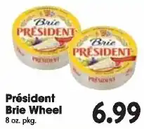 Great Valu Markets President brie wheel offer
