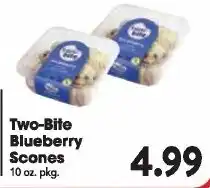 Great Valu Markets Two-Bite Blueberry Scones offer