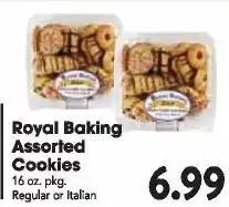 Great Valu Markets Royal Baking Assorted Cookies offer