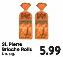 Great Valu Markets St. Pierre Brioche Rolls offer