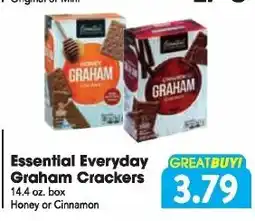 Great Valu Markets Essential Everyday Graham Crackers offer