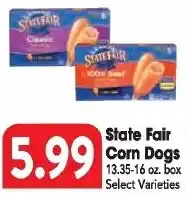 Great Valu Markets State Fair Corn Dogs offer