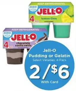 JayC Jell-O Pudding or Gelatin offer