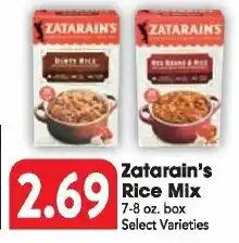 Great Valu Markets Zatarain's Rice Mix offer