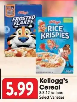 Great Valu Markets Kellogg's Cereal offer