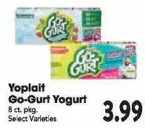 Great Valu Markets Yoplait Go-Gurt Yogurt offer