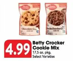 Great Valu Markets Betty Crocker Cookie Mix offer