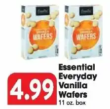 Great Valu Markets Essential Everyday Vanilla Wafers offer