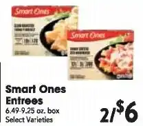 Great Valu Markets Smart Ones Entrees offer