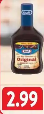 Great Valu Markets Kraft original barbecue sauce offer