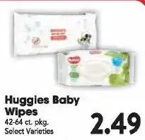 Great Valu Markets Huggies Baby Wipes offer