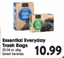 Great Valu Markets Essential Everyday Trash Bags offer