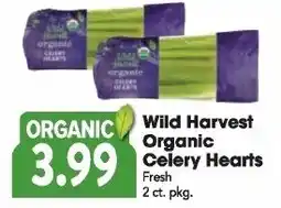 Great Valu Markets Wild Harvest Organic Celery Hearts offer