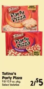 Great Valu Markets Totino's Party Pizza offer