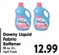 Great Valu Markets Downy liquid fabric softener offer