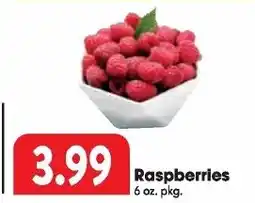 Great Valu Markets Raspberries offer