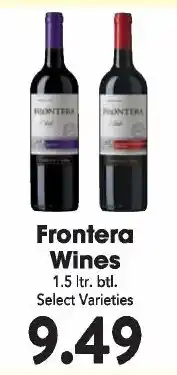 Great Valu Markets Frontera Wines offer