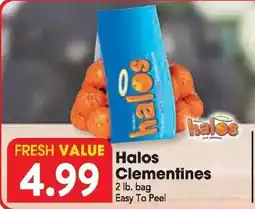 Great Valu Markets Halos Clementines offer