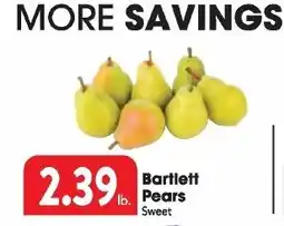 Great Valu Markets Bartlett Pears offer