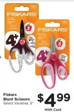 JayC Fiskars blunt scissors offer