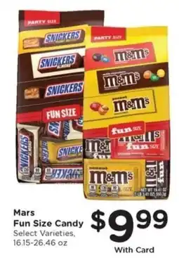 JayC Mars Fun Size Candy offer