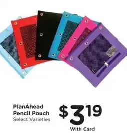 JayC PlanAhead Pencil Pouch offer