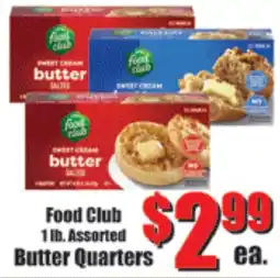 Reams Food Club Butter Quarters offer