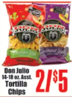 Reams Don Julio tortilla chips offer