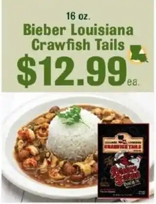 Bieber Louisiana Crawfish Tails