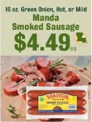 Manda Smoked Sausage