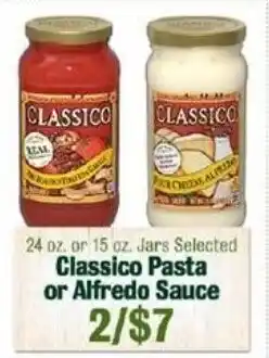 Robert Fresh Market Classico pasta or alfredo sauce offer