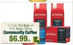 Robert Fresh Market Community Coffee offer