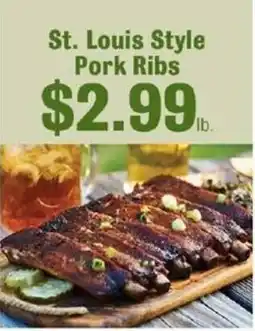 Robert Fresh Market St. Louis Style Pork Ribs offer