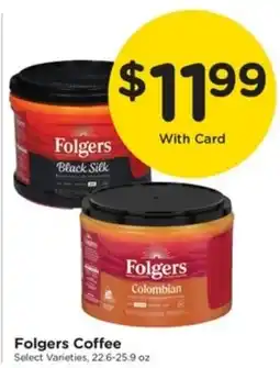 Pay Less Folgers Coffee offer