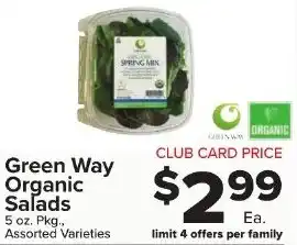 Green Way Organic Salads