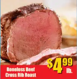 Reams Boneless Beef Cross Rib Roast offer
