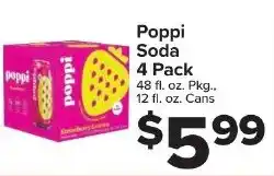 Foodtown supermarkets Poppi Soda offer