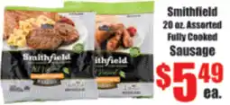Reams Smithfield assorted fully cooked sausage offer