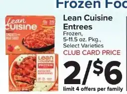Foodtown supermarkets Lean Cuisine EntrΓ©es offer