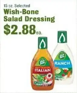 Robert Fresh Market Wish-Bone Salad Dressing offer