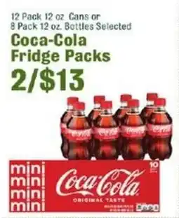 Robert Fresh Market Coca-Cola fridge packs offer