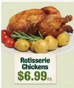 Robert Fresh Market Rotisserie Chickens offer